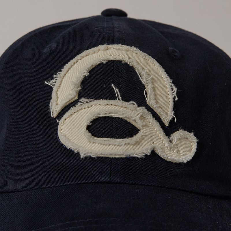 Washed Logo Ball Cap (Navy/White)