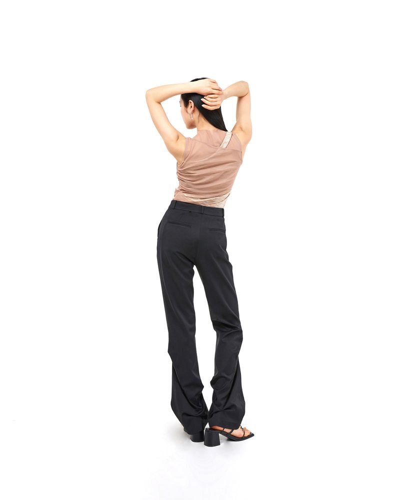 DOZI - Slim Trousers _ Black