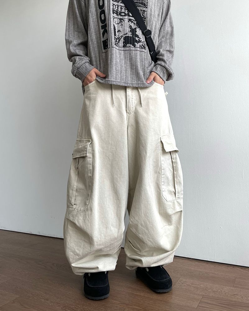 Lever Pigment Cargo Pants