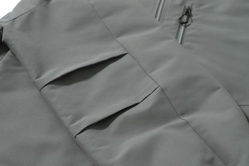 HOOD ZIP UP JACKET (grey)
