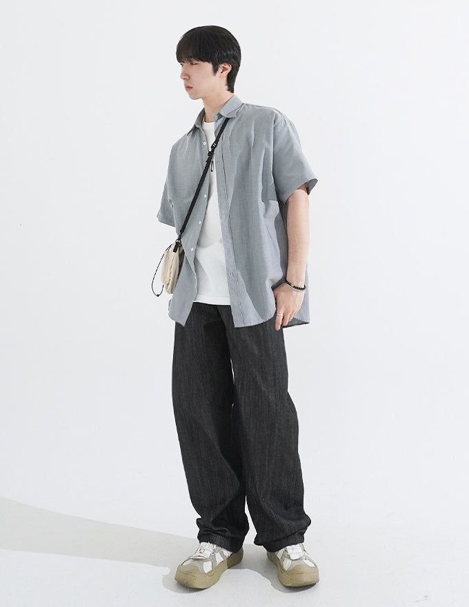 Basic Oxford Overfit Shirt