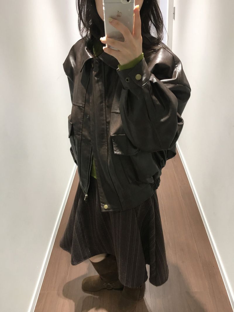 Label Midi Skirt (2color)