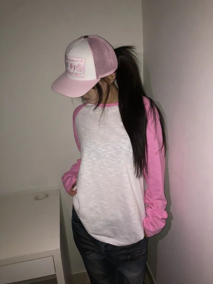 Angel Baby（エンジェルベイビー）の「Let's Pink Raglan Tee（Tops）」
