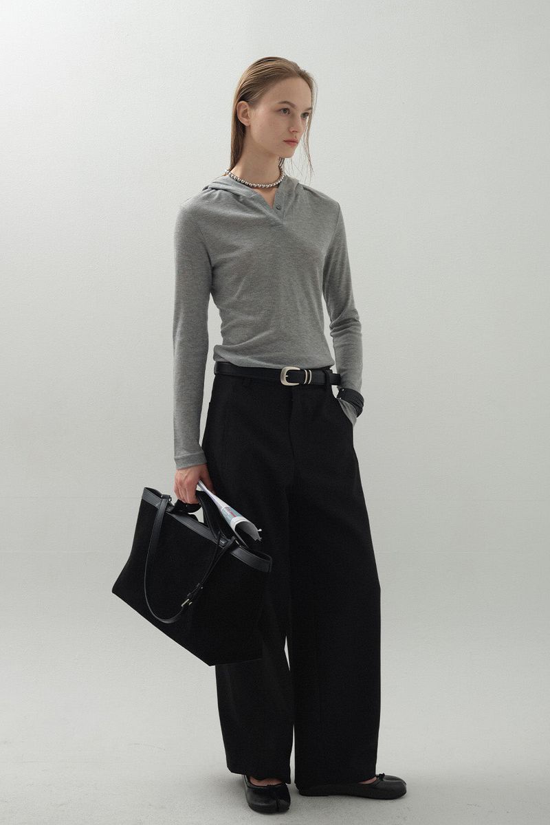 Barrel Line Pants_Black