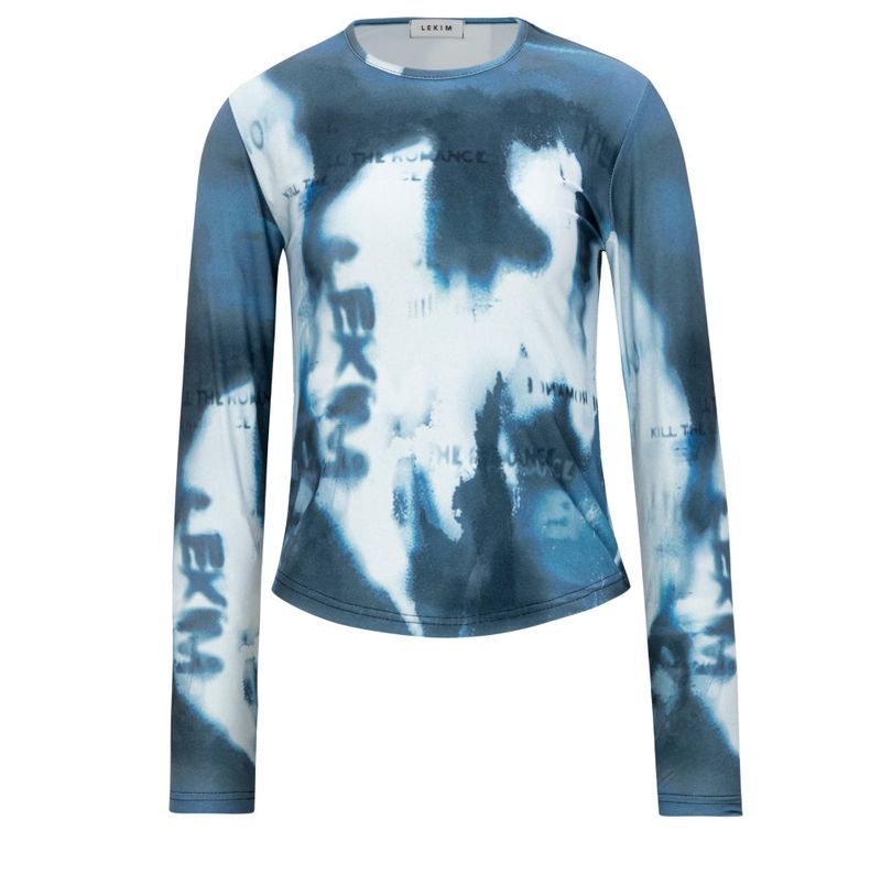 LEKIM(レキム)の「LEKIM FULL PRINTED LONG SLEEVE TOP (BLUE)(Tops)」