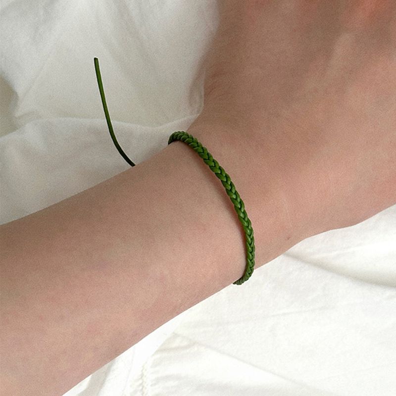 Thin Leather Bracelet