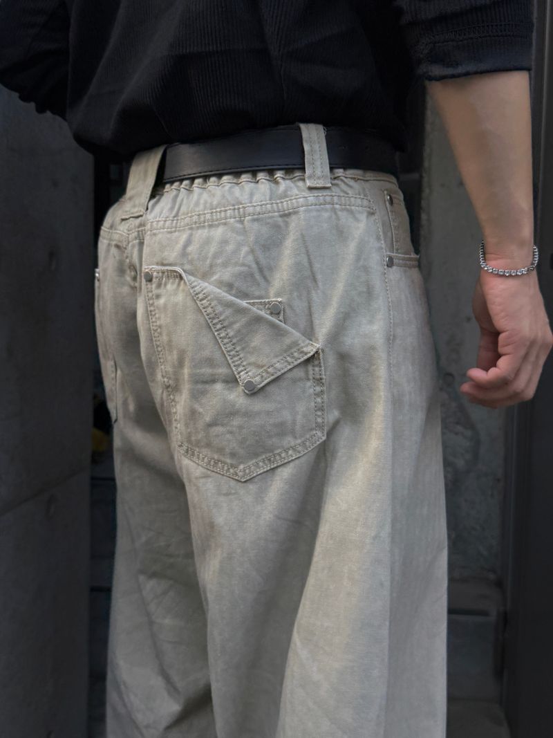 Baki herringbone balloon pants