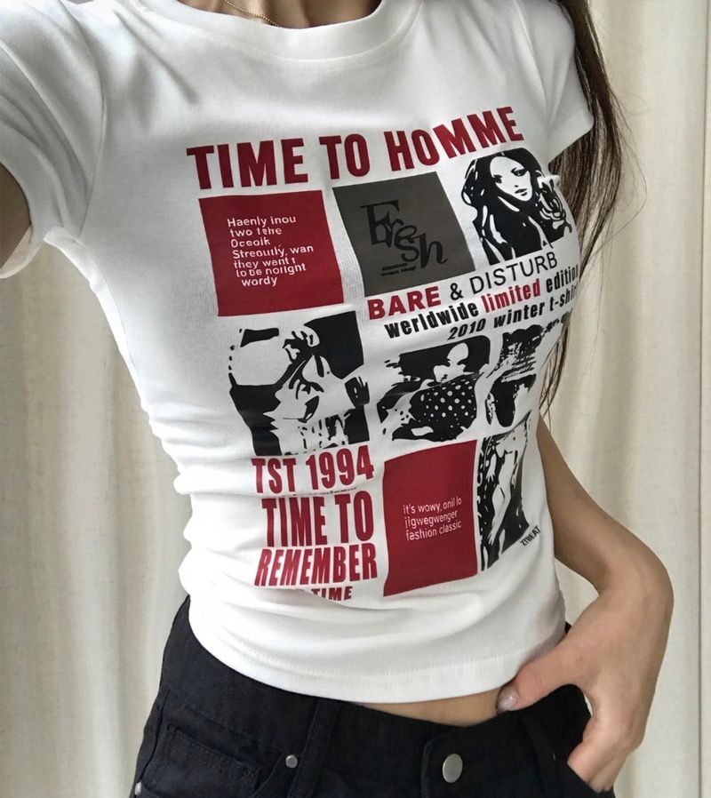 cloudemotion（クラウドエモーション）の「TIME to HOME slim TOP（Tops）」