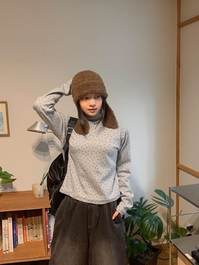 BAON（バオン）の「Helgue Wool Button Knit Beanie（Hats）」