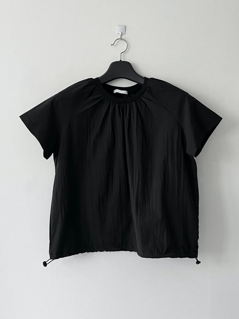 String point short-sleeved
