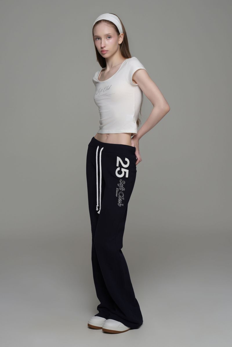 Soft Club signature top, Ivory