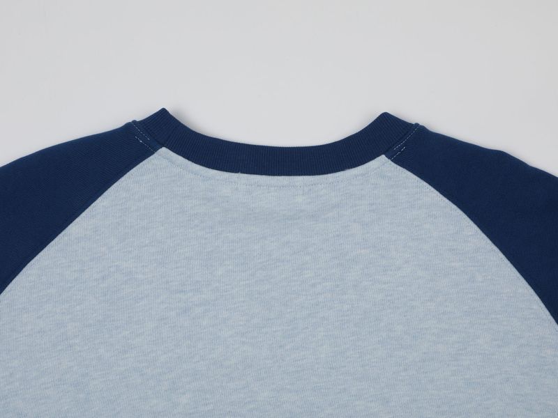 PEACE REGLAN OVER SWEATSHIRTS (DARK BLUE)