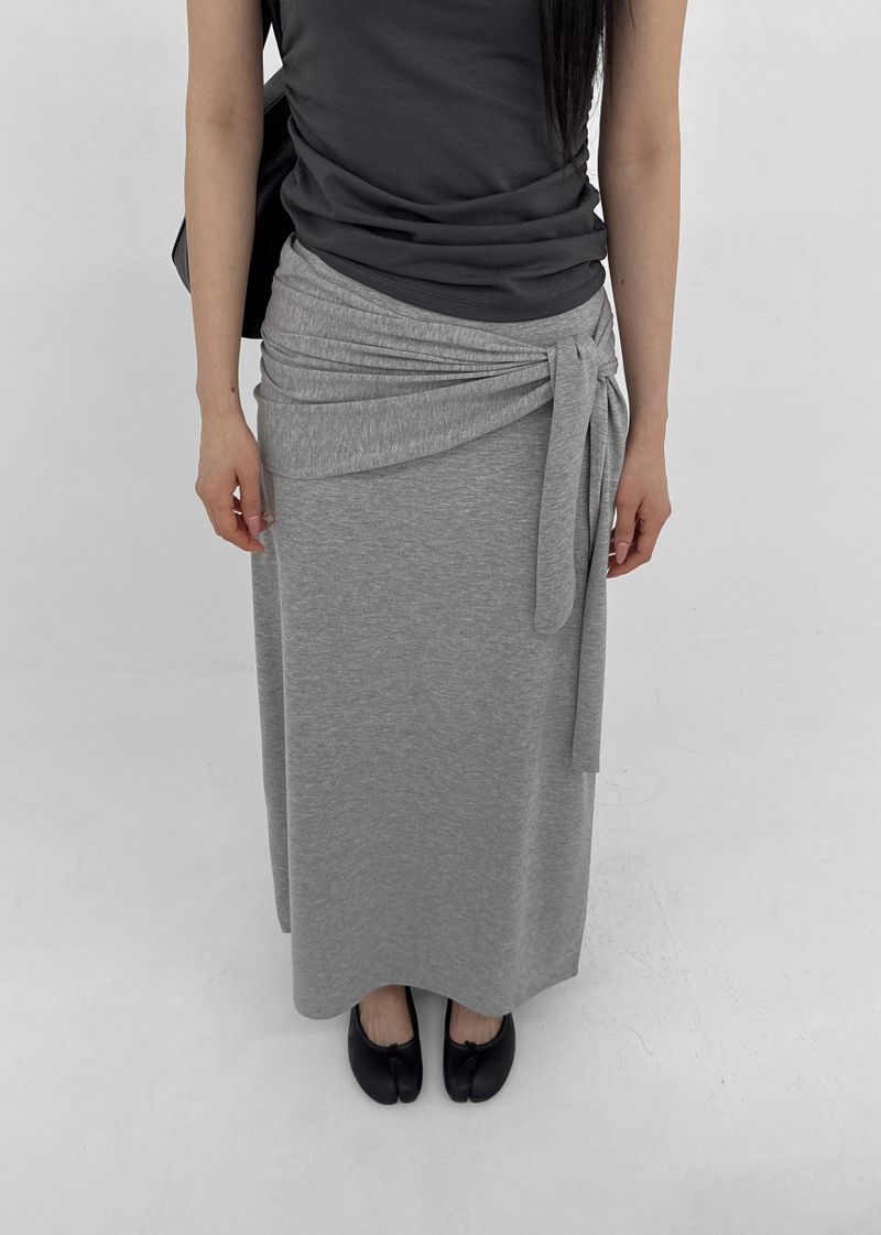 [MADE] Lofren Set - Long Skirt, Layered Wrap
