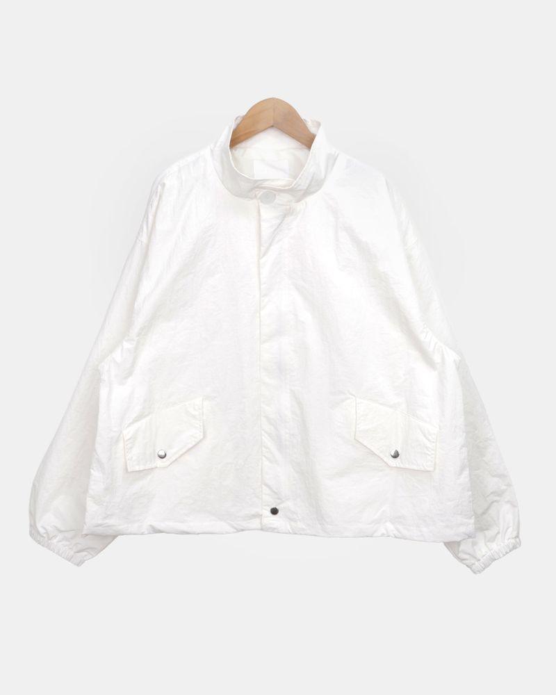 Wern Oversized Nylon Windbreaker