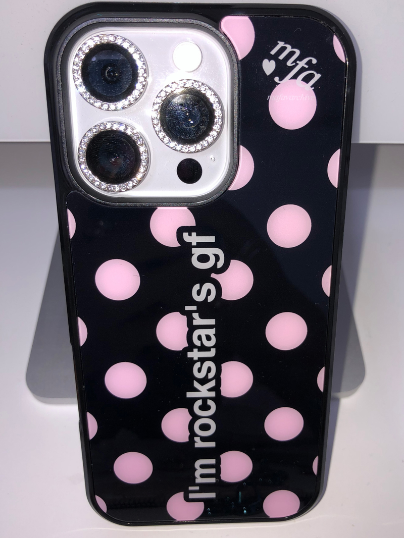 MAFAVARCHIVE(マイフェイブアーカイブ)の「rockstar's gf glass case(Smartphone Accessories)」