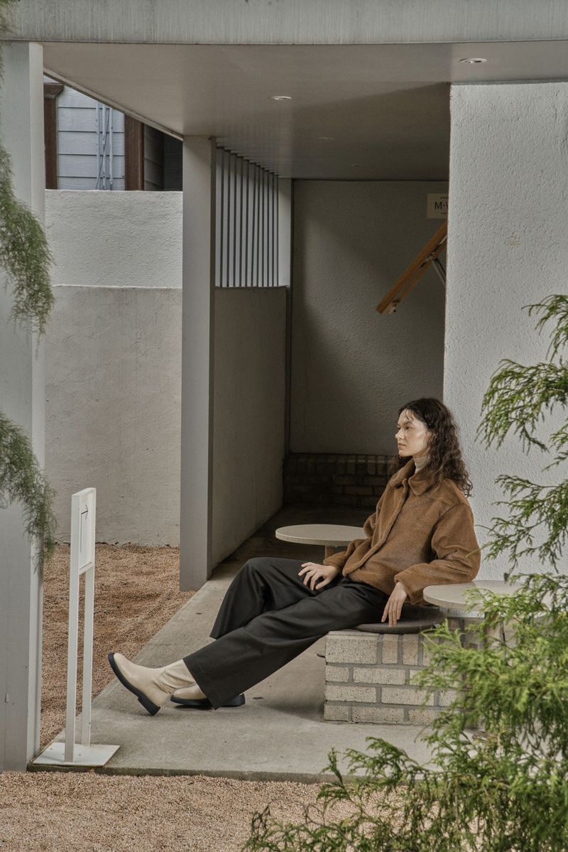 cle（クレ）の「FAKE FUR SHORT COAT_BROWN（Jackets/Outerwear）」