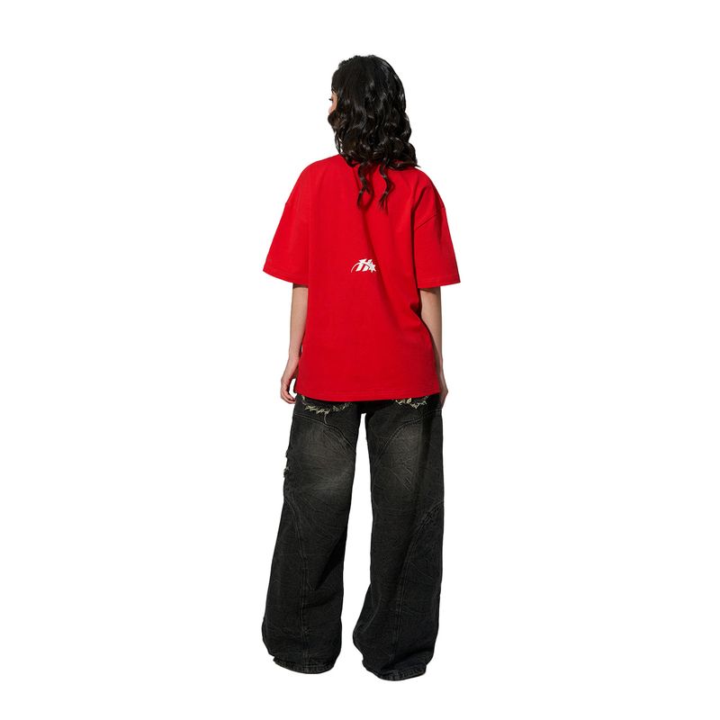 HADES FLEURS RED TEE