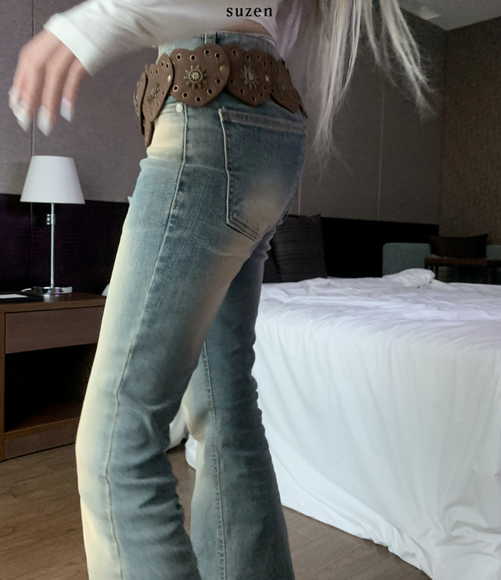 Deuca Vintage Heart Belt