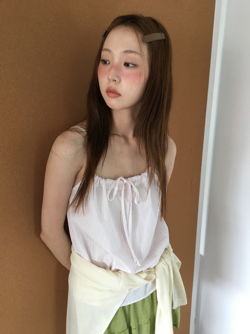 Cinnamon Summer V-neck Knit (6color)