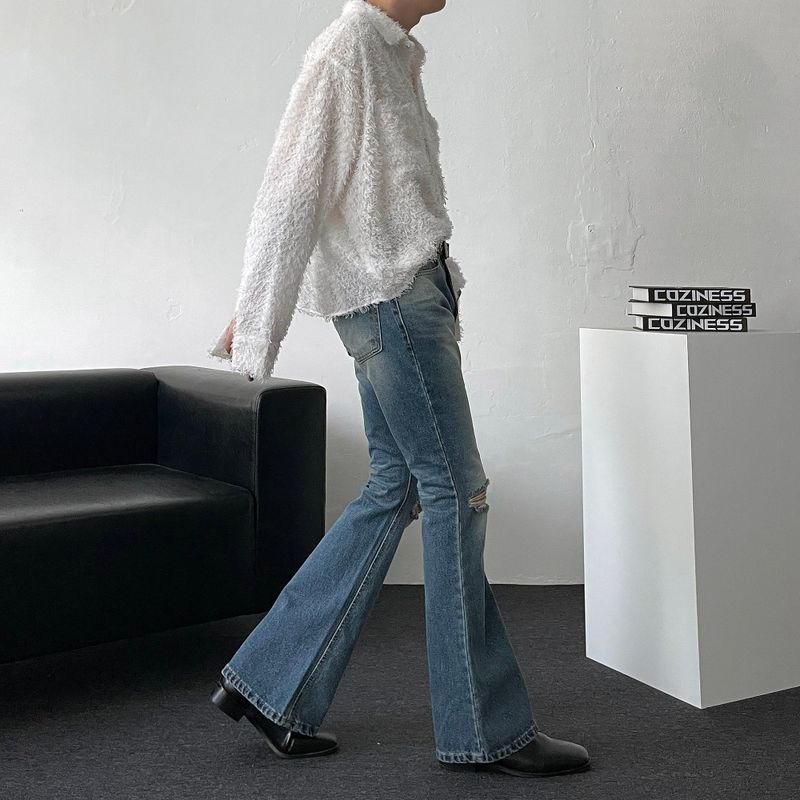 CR Adele Mohair Cropped Shirt (2 colors)
