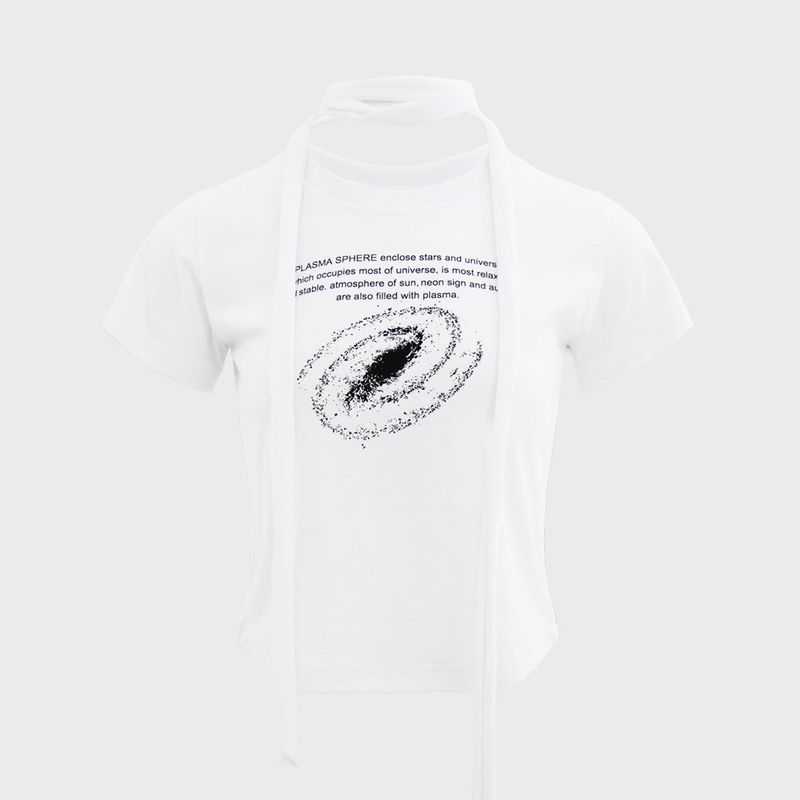 PLASMASPHERE（プラズマスフィア）の「UNIVERSE T-SHIRT_WHITE（Tops）」