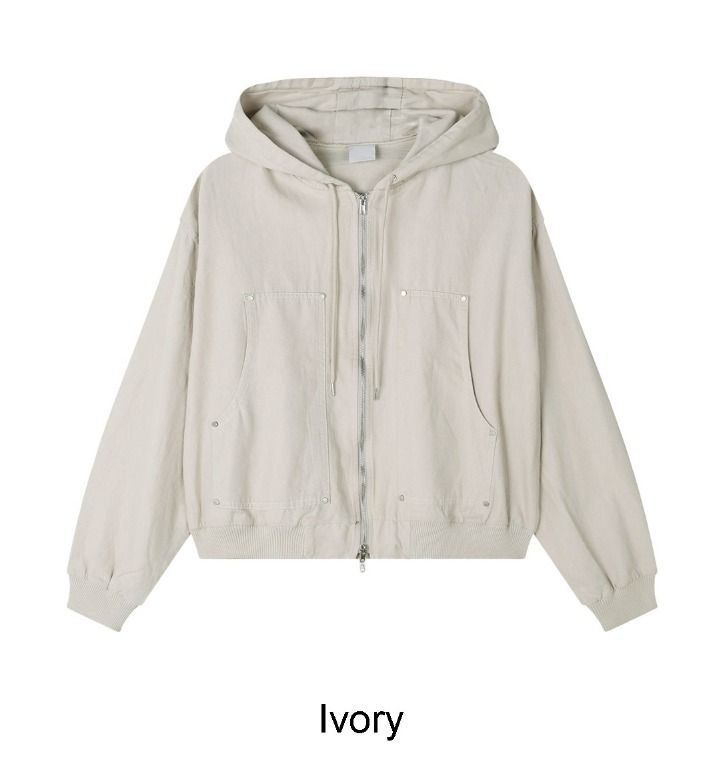 Edo Rivet Pocket Hooded Jacket