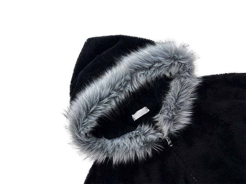 Bless Fur Hood Zip-up