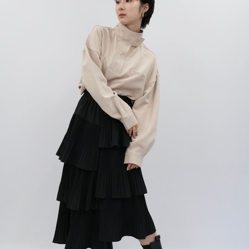 stand collar shirt