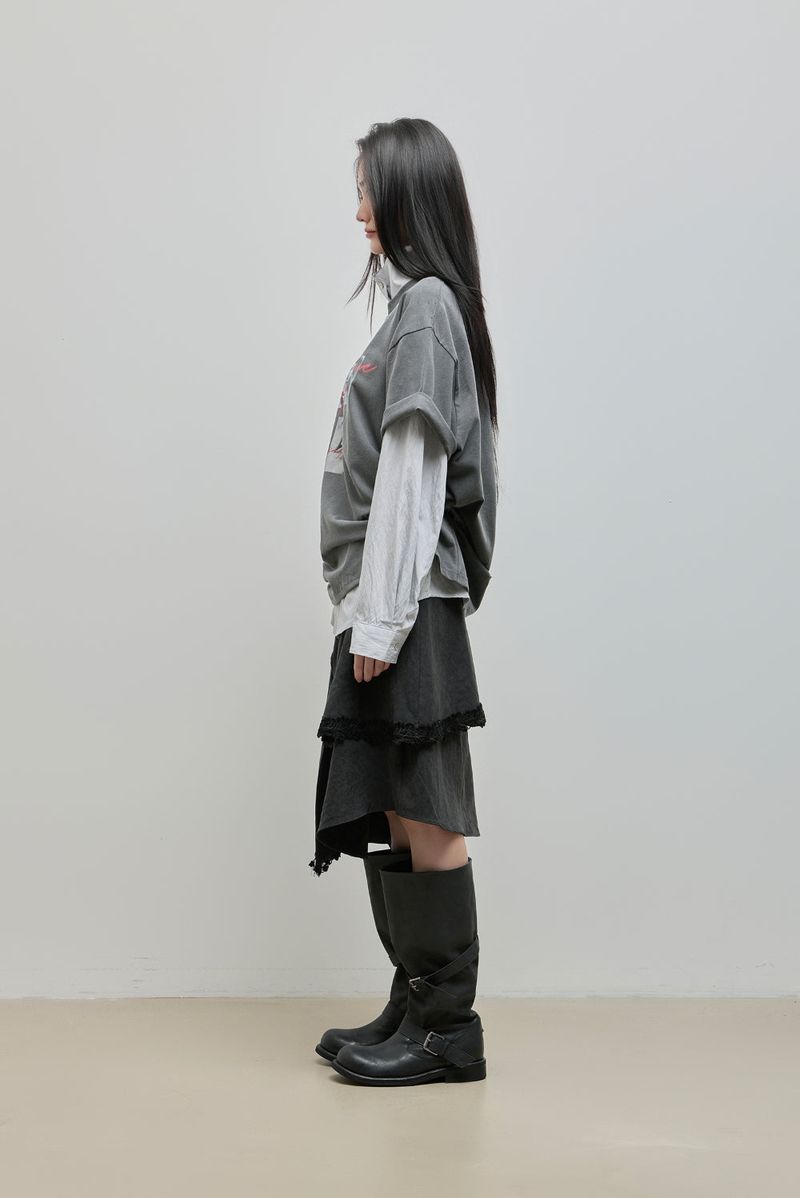 Inspiration Vintage Washed Tee_Black