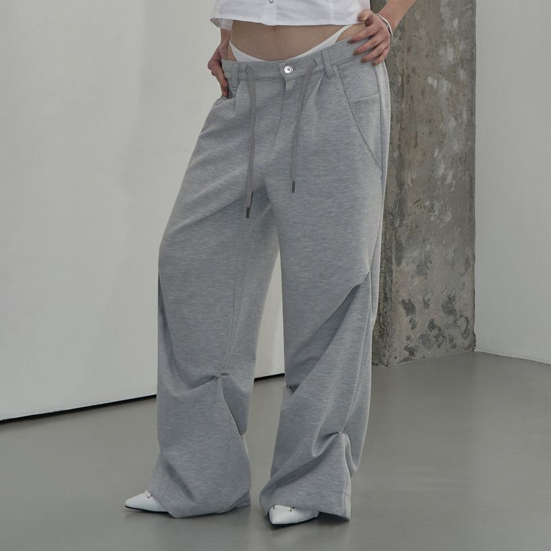 ZIZEMUSEUM（ジゼミュージアム）の「ユーティリティポケットワシ度スウェットパンツ (MELANGE GRAY)（パンツ）」