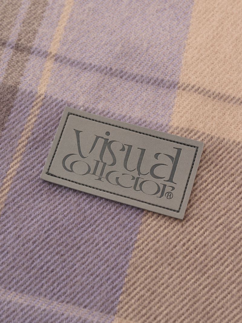 visual check muffler [vintage purple]