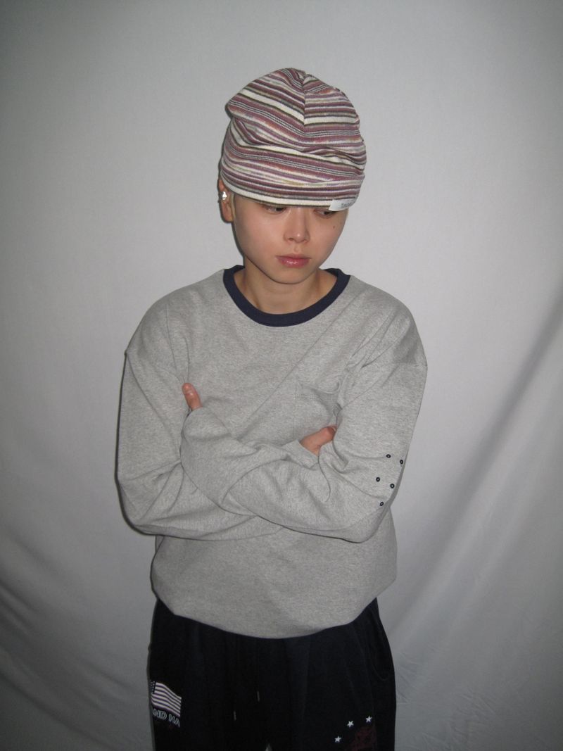 Stripe Light Beanie