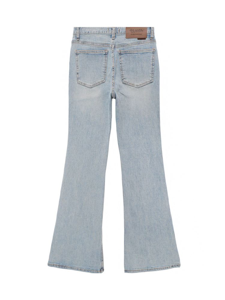 W105 BOOTS CUT DENIM PANTS_LIGHT BLUE