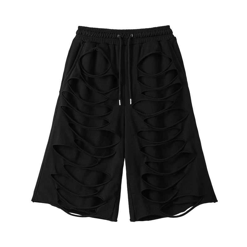 ULKIN（オルキン）の「[Runway] Double Layer Cut-out Shorts_Black（Pants）」