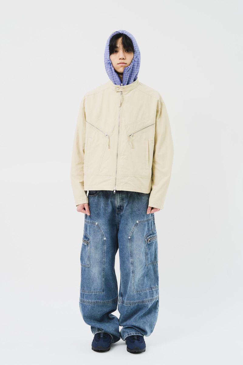 Vera Checked Windbreaker (2color)