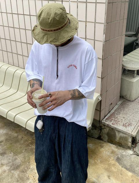 No.9593 triangle safari bucket HAT (5color)