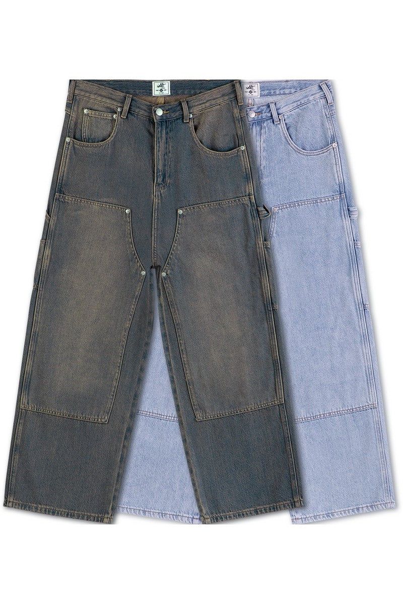 IDLT Basicsの「Washed Flare Work Jeans(Pants)」