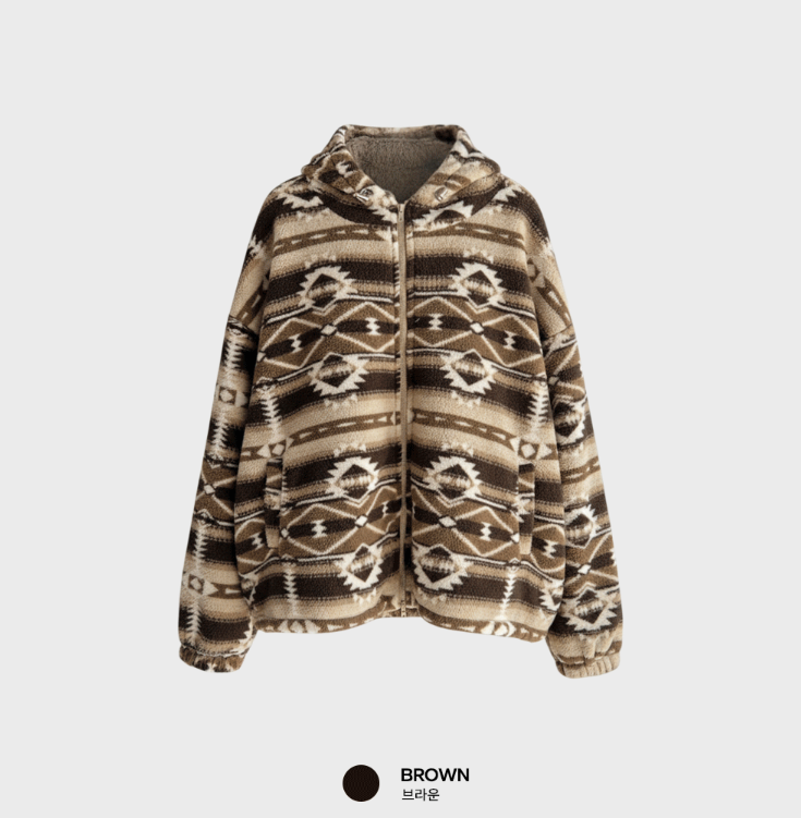 Garouk Two-Way Nordic Heating Hooded Jumper
