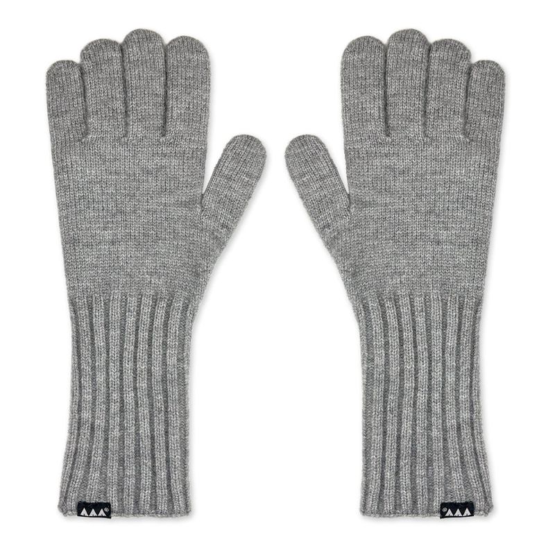 Fingerhole Touch Long Gloves