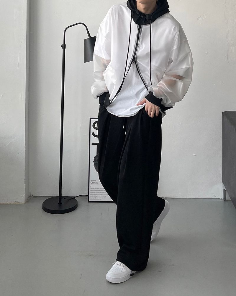 OWN Plastic Mix Zip-Up (2 colors)