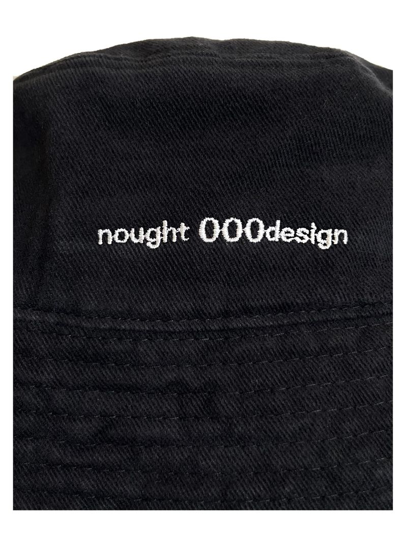 000design Logo Bucket Hat / Black