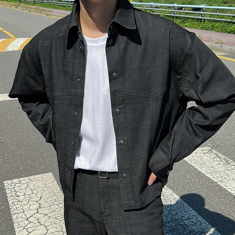 De Lap Non Fade Western Crop Jacket (2color)