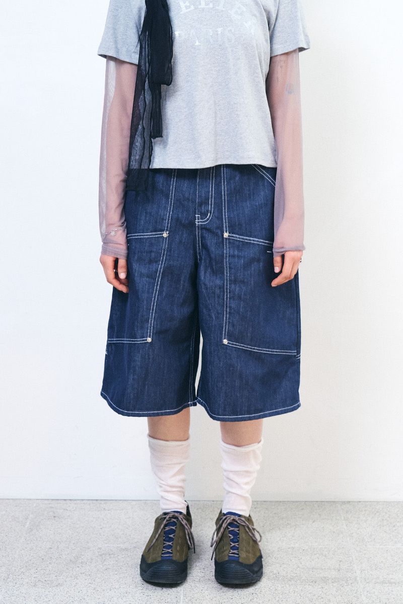 Raucohouse（ラウコハウス）の「Tomboy non-fade indigo denim shorts（Pants）」
