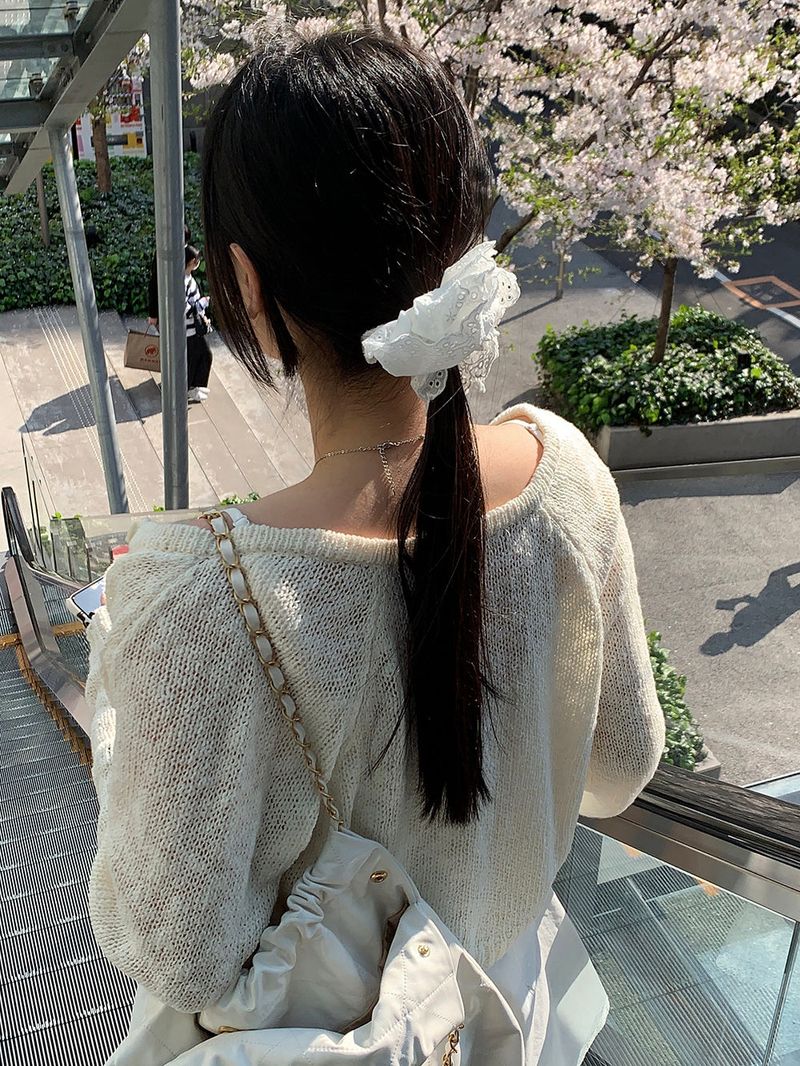 Vanilla two-way lace dress