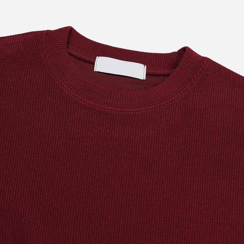 Obi Button Crop Knit