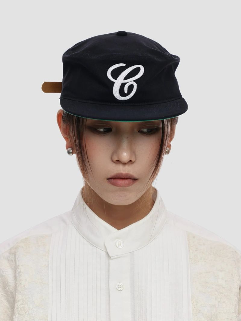 ZIPPER（ジッパー）の「6crayon ピルボックス帽 キャップ（ダークネイビーNAVY）（帽子）」