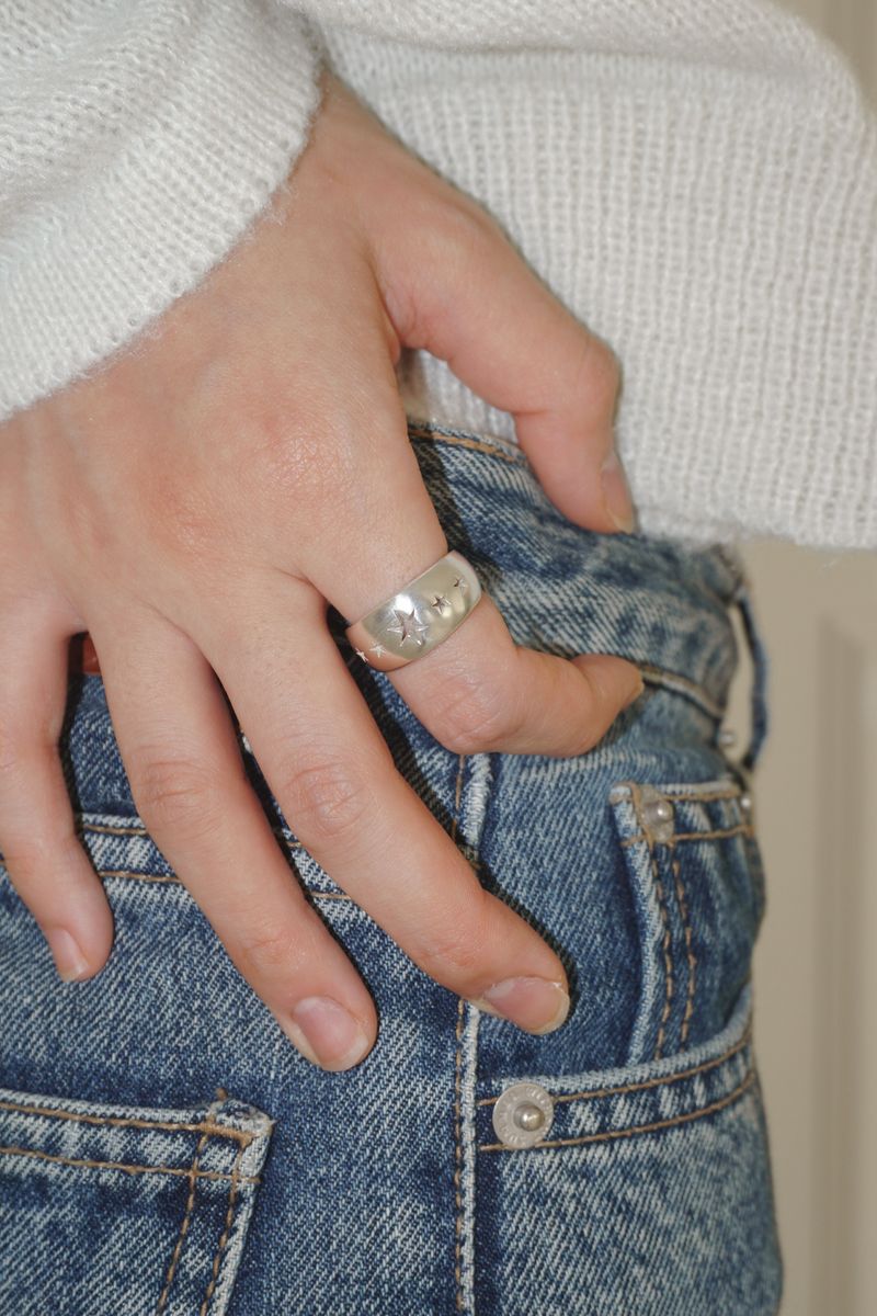 [MADE]WESTERN STAR HOLE RING