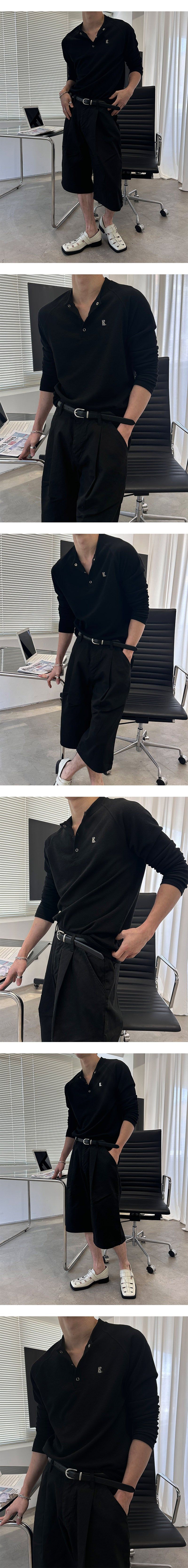 [MADE] Raglan muscle henry neck sleeves