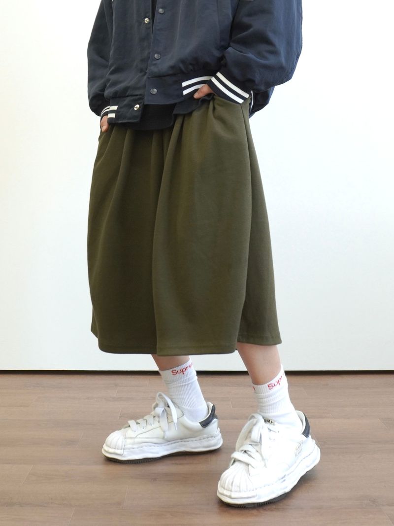 Double Cream 7-quarter Bermuda Pants 5C