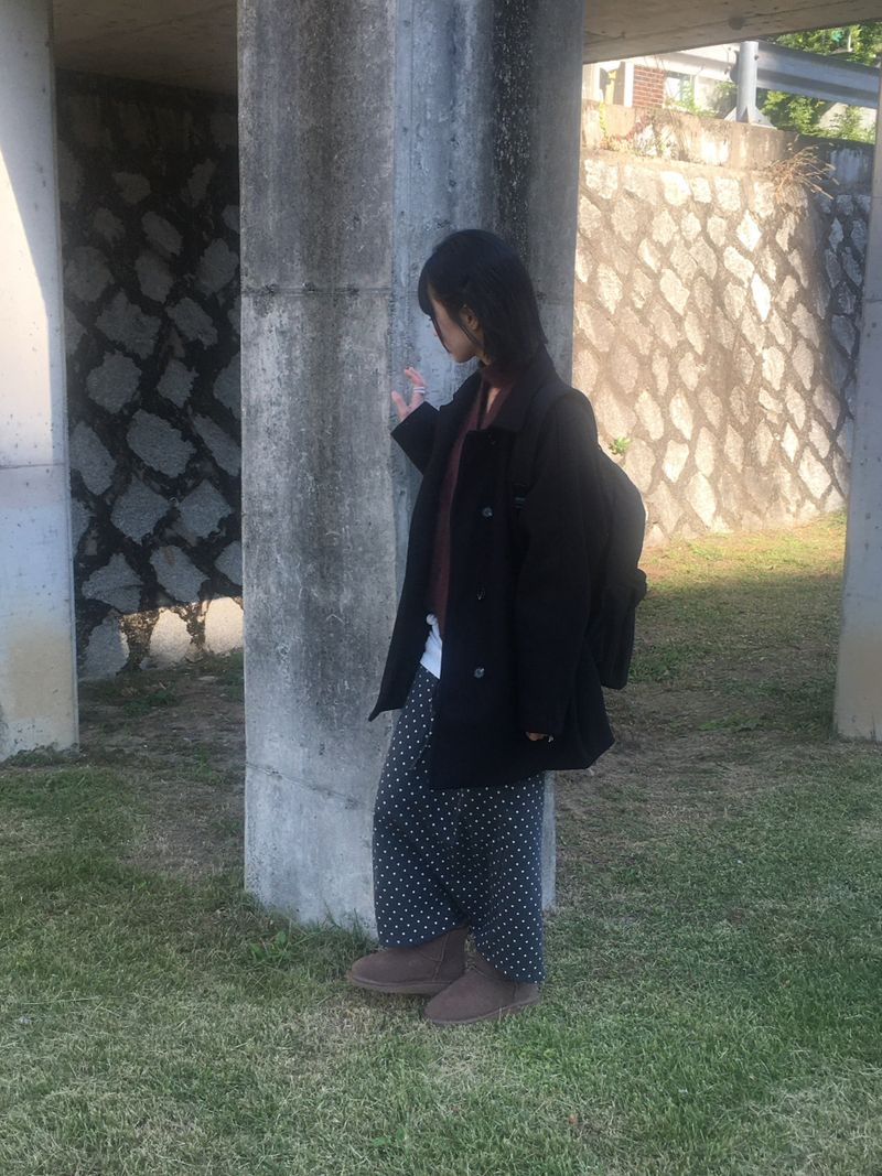 Love N Hairy muffler knitwear
